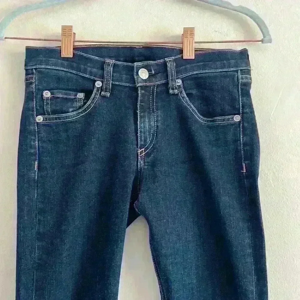 Rag & Bone High-Rise Skinny - Indigo Rinse - Picture 3 of 7